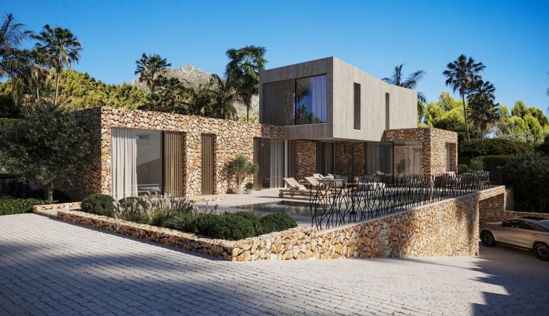 Villa de lujo con 4 dormitorios y piscina privada a la venta en Jávea
