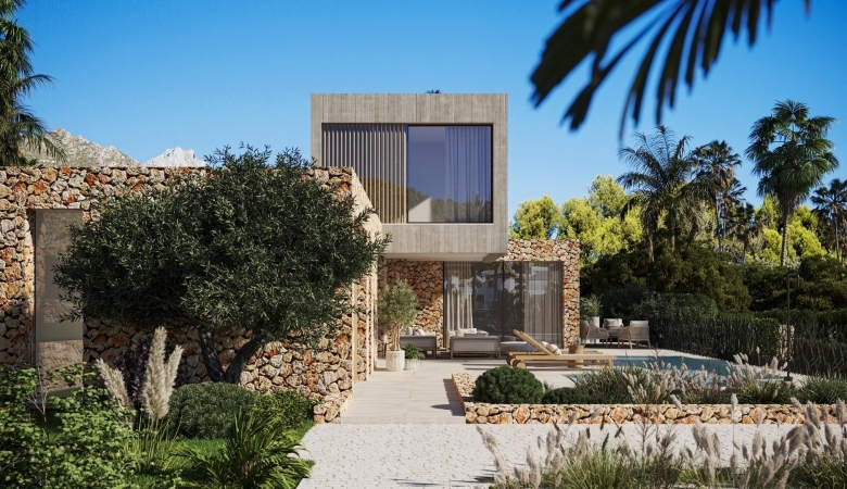 Villa de lujo con 4 dormitorios y piscina privada a la venta en Jávea