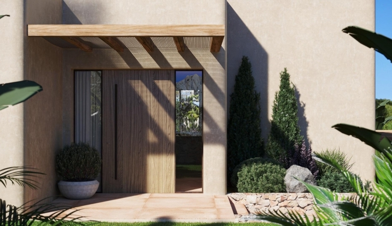 Villa estilo Ibiza de nueva construcción con 3 dormitorios a la venta en Jávea