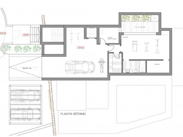 Villa estilo Ibiza de nueva construcción con 3 dormitorios a la venta en Jávea