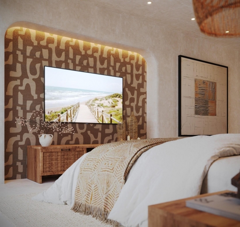 Villa estilo Ibiza de nueva construcción con 3 dormitorios a la venta en Jávea