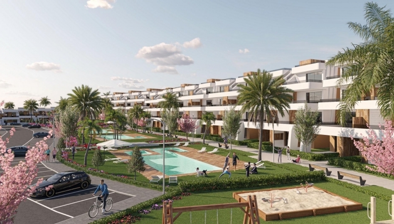 Piso en venta 3 habitaciones y garaje Alhama de Murcia