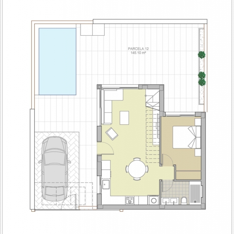 Villa en venta obra nueva en Vista Bella Golf Orihuela
