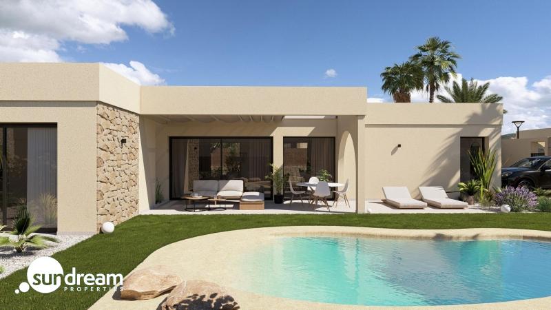 Villa en venta obra nueva con piscina Baños y Mendigo
