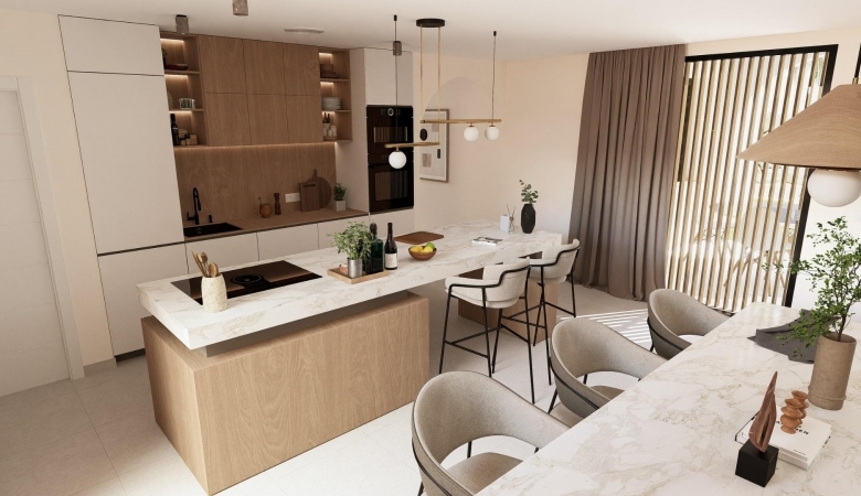 Villa en venta obra nueva con piscina Baños y Mendigo