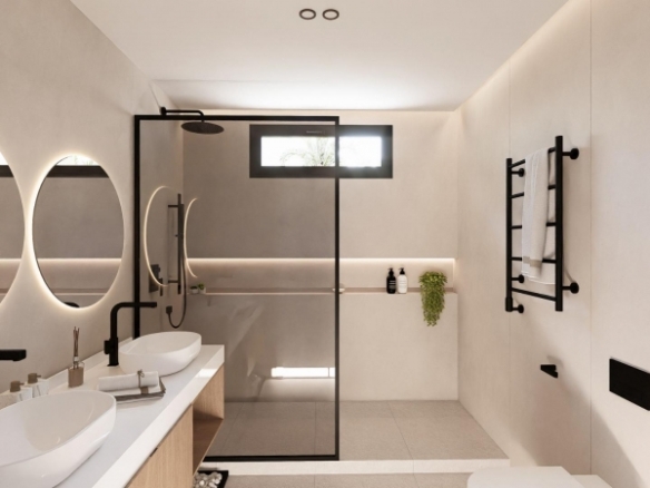 Villa en venta obra nueva con piscina Baños y Mendigo