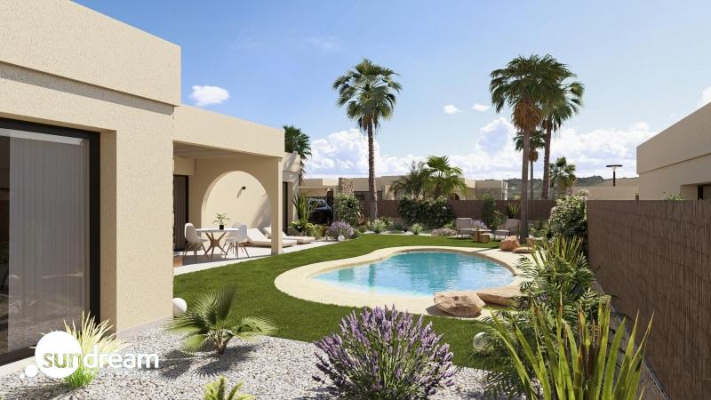 Villa en venta obra nueva con piscina Baños y Mendigo