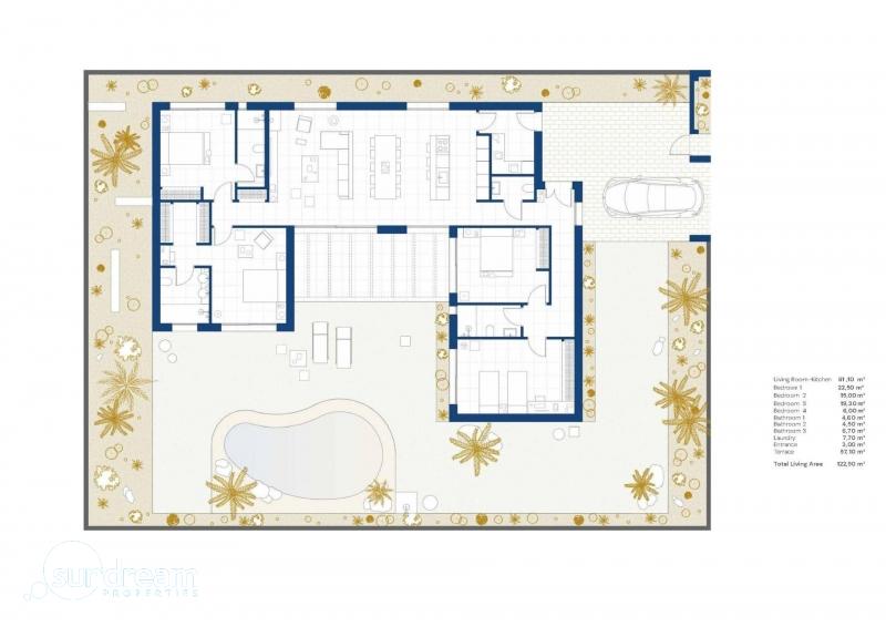 Villa en venta obra nueva Golf Resort Baños y Mendigo