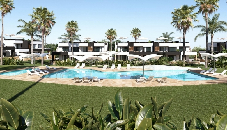 Bungalow de planta baja con 2 dormitorios a la venta en Lo Marabú, Ciudad Quesada