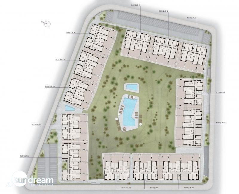 Bungalow de planta baja con 2 dormitorios a la venta en Lo Marabú, Ciudad Quesada