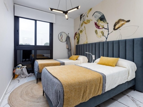 Bungalow de planta alta con 2 dormitorios a la venta en Lo Marabú, Ciudad Quesada