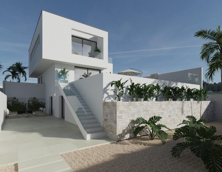 Villa de nueva construcción en Rojales: diseño moderno y ubicación privilegiada