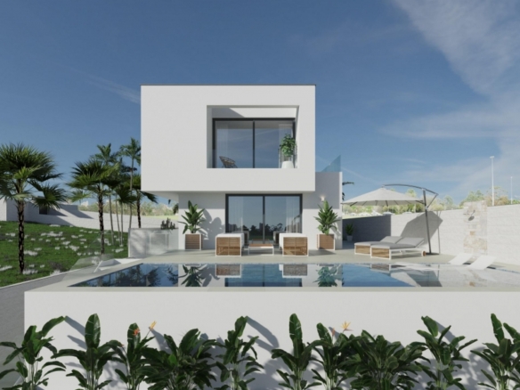 Villa de nueva construcción en Rojales: diseño moderno y ubicación privilegiada