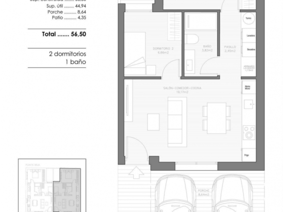 Planta baja en venta obra nueva con piscina Benejúzar