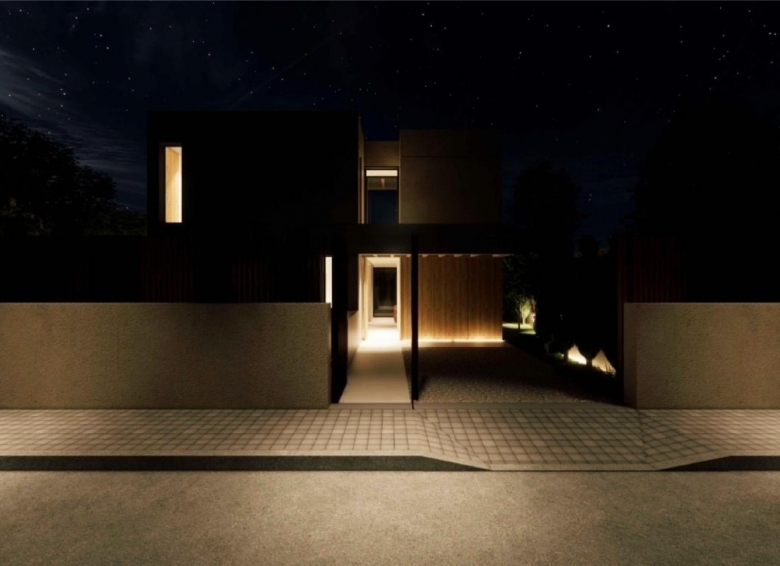 Villa de lujo de nueva construcción con 4 dormitorios y vistas al mar a la venta en La Alberca Polop