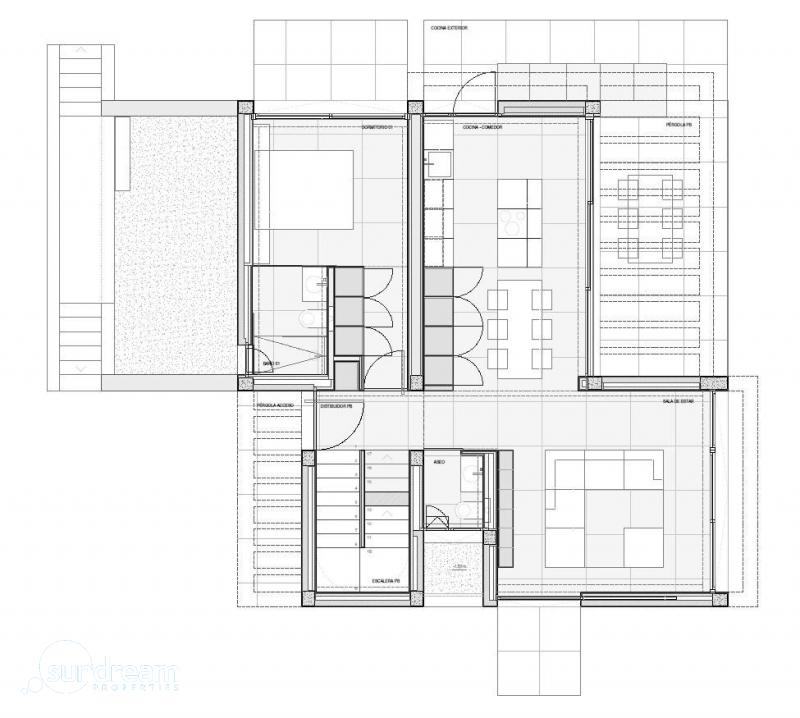 g_42507-26-16 Villa de lujo de nueva construcción con 4 dormitorios y vistas al mar a la venta en La Alberca Polop