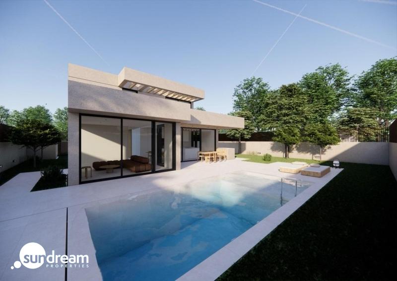 g_42507-26-2 Villa de lujo de nueva construcción con 4 dormitorios y vistas al mar a la venta en La Alberca Polop
