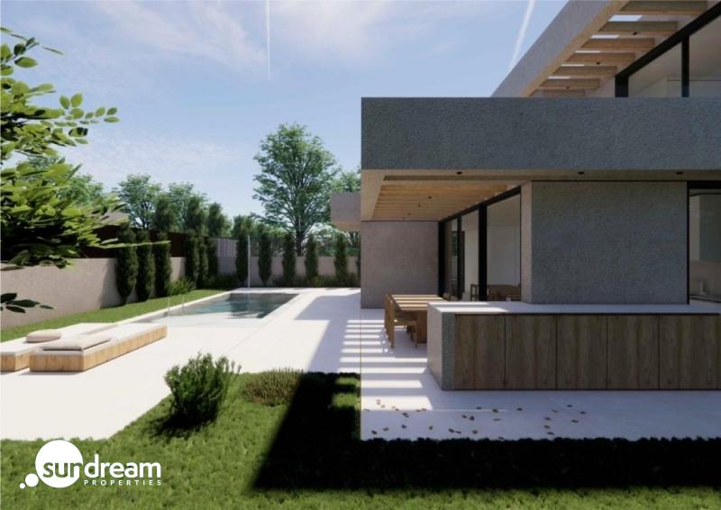 Villa de lujo de nueva construcción con 4 dormitorios y vistas al mar a la venta en La Alberca Polop