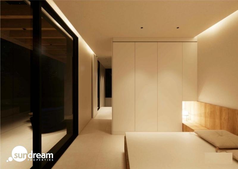 Villa de lujo de nueva construcción con 4 dormitorios y vistas al mar a la venta en La Alberca Polop