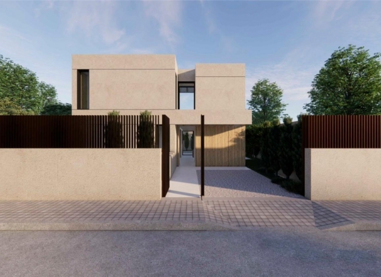 Villa de lujo de nueva construcción con 4 dormitorios y vistas al mar a la venta en La Alberca Polop