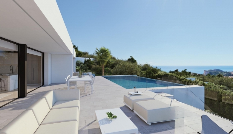 VILLA DE LUJO DE OBRA NUEVA EN CUMBRE DEL SOL