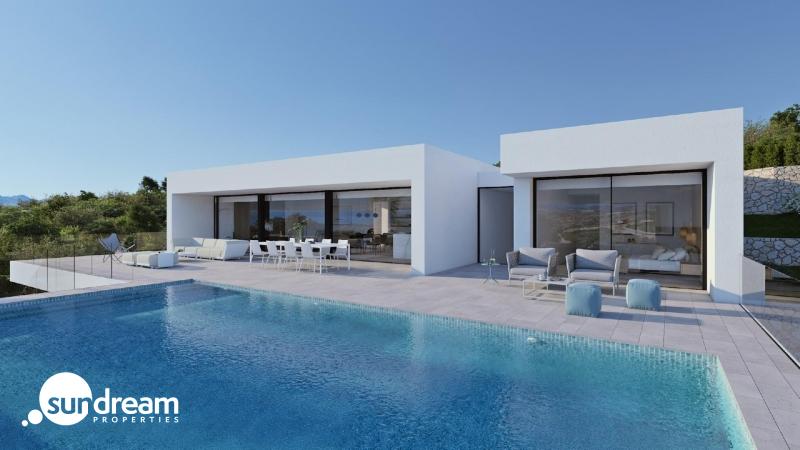 VILLA DE LUJO DE OBRA NUEVA EN CUMBRE DEL SOL