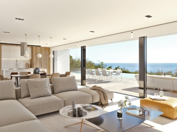 VILLA DE LUJO DE OBRA NUEVA EN CUMBRE DEL SOL