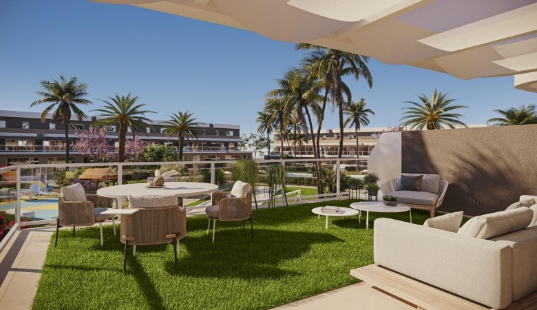 APARTAMENTO EN PLANTA BAJA DE NUEVA CONSTRUCCIÓN CON 2 DORM.EN ALENDA GOLF, ALICANTE