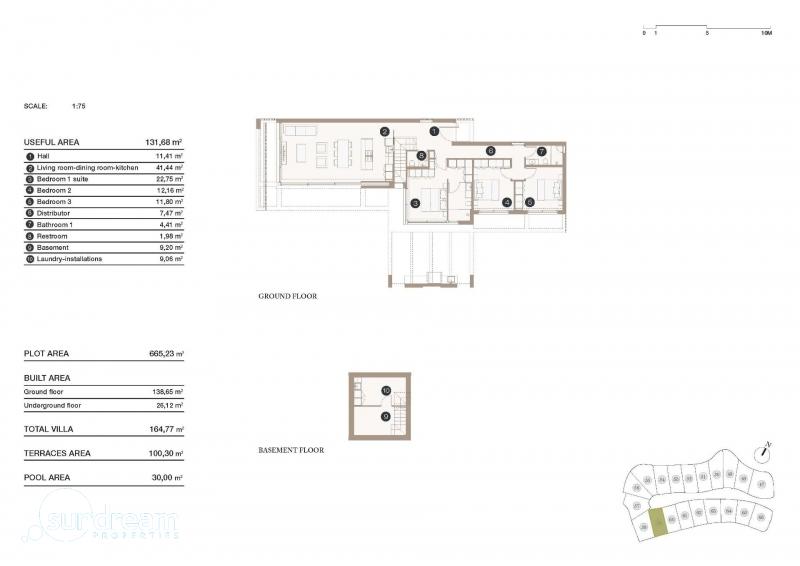 g_42716-7-11 Magnifica villa de lujo en una sola planta con 3 dormitorios y piscina privada en el prestigioso Resort de Golf Las Colinas(Alicante)