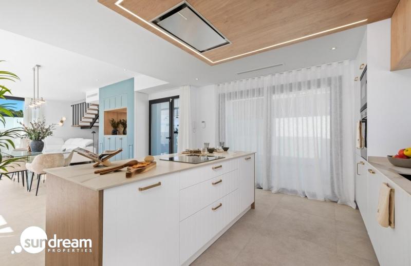 g_42845-10-10 Villa de nueva construcción de 3 dormitorios con piscina privada y sótano con garaje y trastero a la venta en Polop