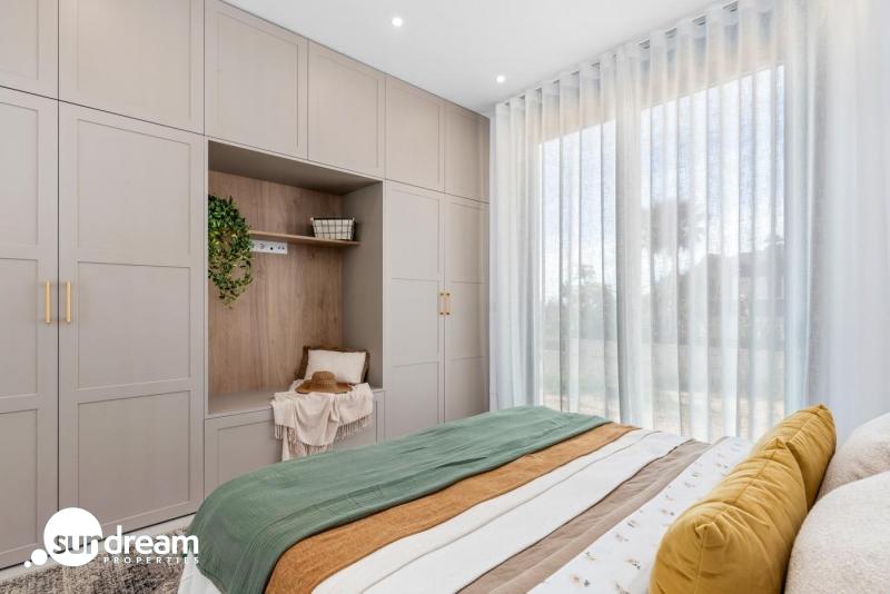 g_42845-10-25 Villa de nueva construcción de 3 dormitorios con piscina privada y sótano con garaje y trastero a la venta en Polop