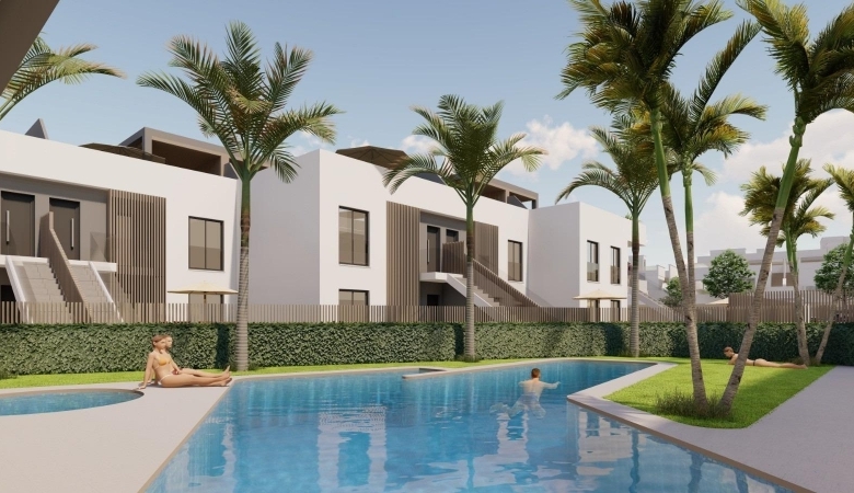 Ático moderno de 2 dormitorios cerca de la playa en venta en Pilar de la Horadada