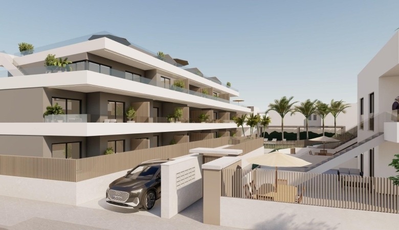 Ático moderno de 2 dormitorios cerca de la playa en venta en Pilar de la Horadada