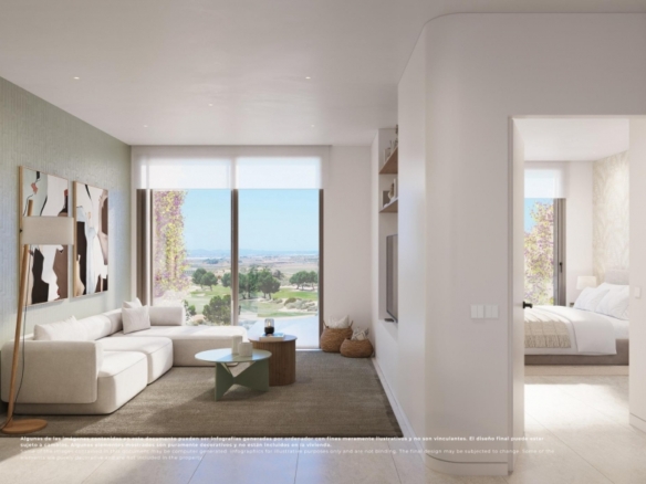 Apartamento de lujo con 3 dormitorios en primera linea de golf en El Valle Golf Resort(Murcia)