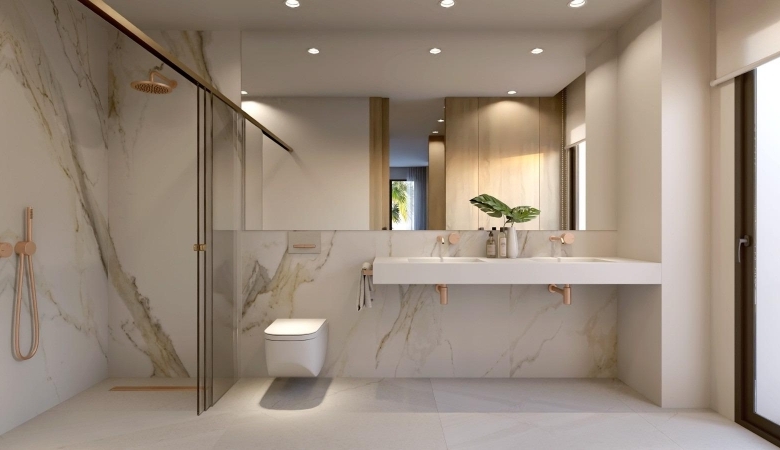 Villa de 4 dormitorios con piscina privada a la venta en La Finca Golf Resort(Algorfa).