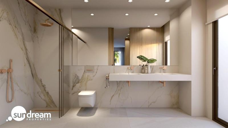 Villa de 4 dormitorios con piscina privada a la venta en La Finca Golf Resort(Algorfa).