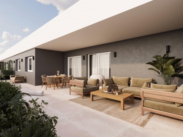 Moderno apartamento de 3 dormitorios a 300 metros de la playa en Águilas (Murcia).