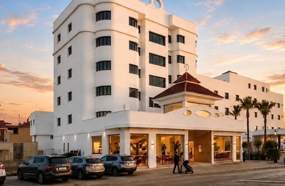 Apartamento turistico nuevo de 1 dormitorio a solo 250 metros de la playa en Los Alcázares