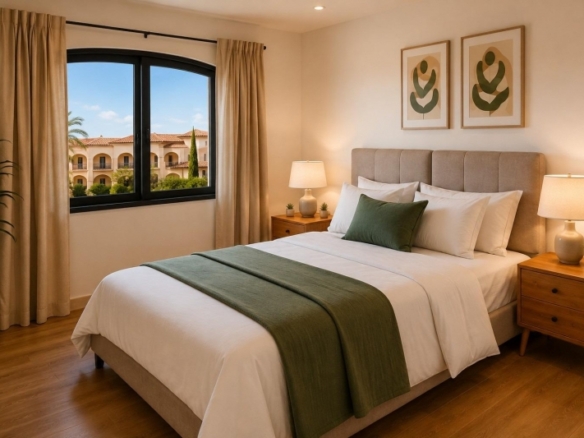 Apartamento turístico de 2 dormitorios de nueva construcción a solo 250 metros de la playa en Los Alcázares