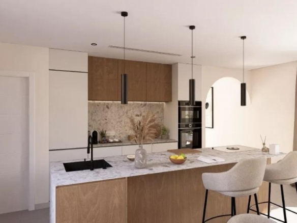 Villa de 3 dormitorios en una planta con piscina privada en resort de golf(Murcia)