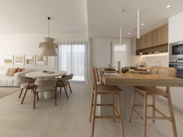 Villa de nueva construcción de 3 dormitorios con piscina privada y vistas a la montaña en campo de golf(Murcia)