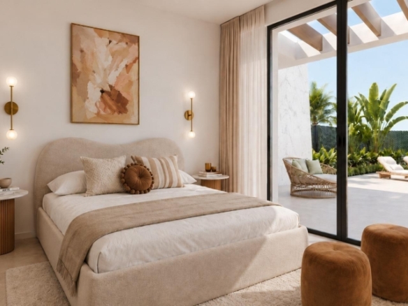 Villa adosada de 3 dormitorios de nueva construcción en Santa Rosalia Lake and Life Resort, Murcia