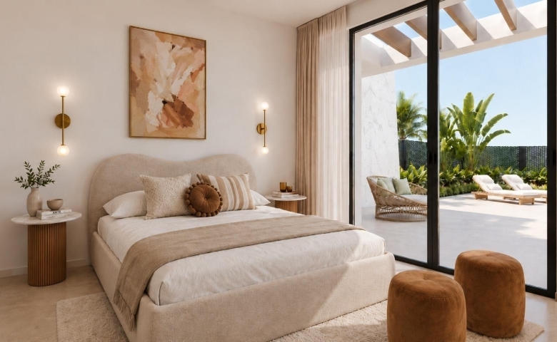 Villa adosada de 3 dormitorios de nueva construcción en Santa Rosalia Lake and Life Resort, Murcia