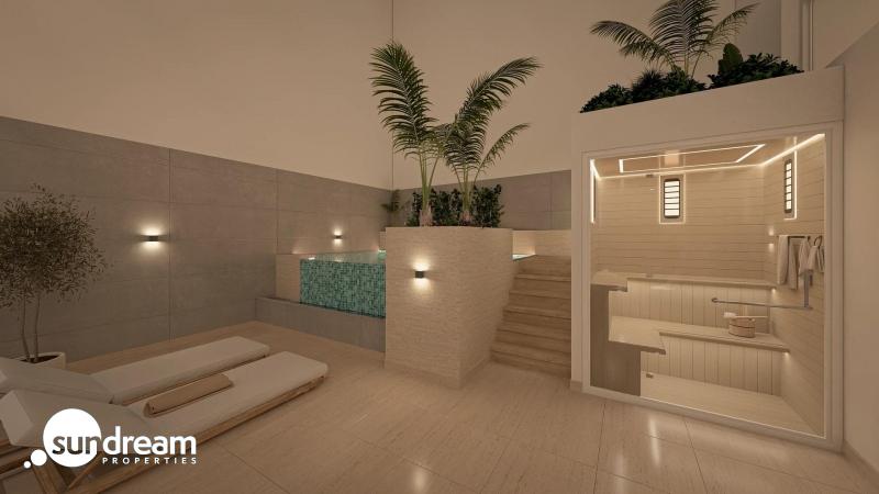 g_43520-46-13 Ático de 1 dormitorio con solarium privado a 800m de la playa y el paseo marítimo en Torrevieja(Alicante)