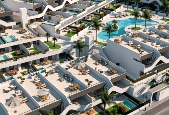 Apartamento de nueva construcción de 2 dormitorios con vistas abiertas en Alfaz del Pi(Alicante)