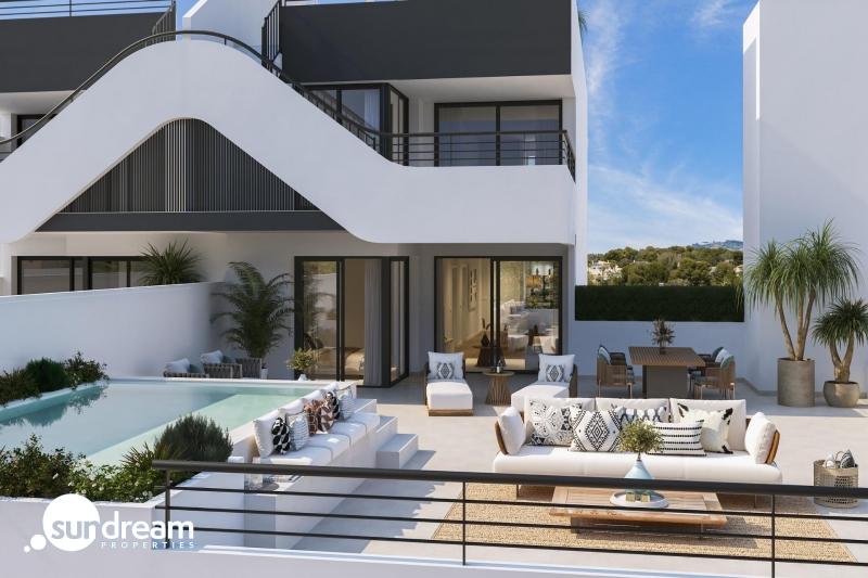 Apartamento de nueva construcción de 2 dormitorios con vistas abiertas en Alfaz del Pi(Alicante)