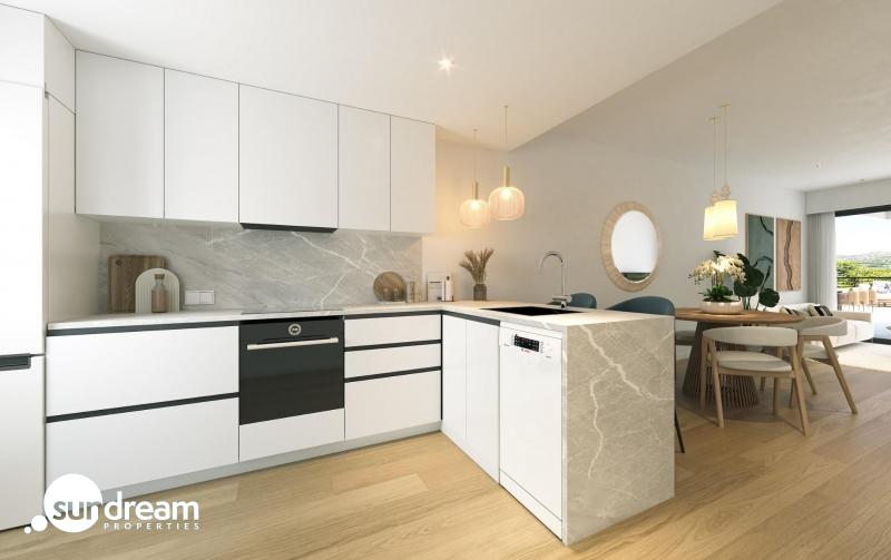 g_43521-8-4 Apartamento de nueva construcción de 2 dormitorios con vistas abiertas en Alfaz del Pi(Alicante)