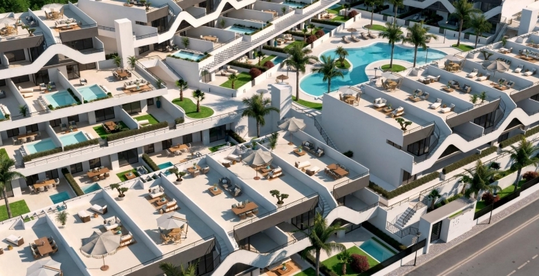 Ático de 2 dormitorios con solarium privado y vistas magnificas a la venta en Alfaz del Pi(Alicante)
