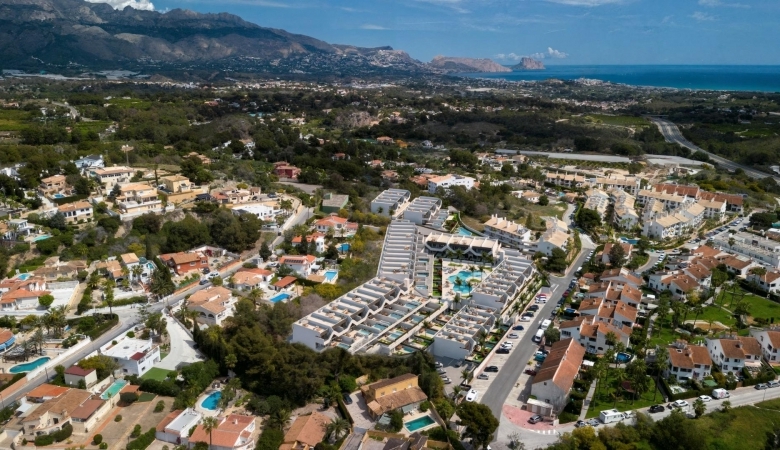 Apartamento de nueva construcción con 3 dormitorios y vistas abiertas en Alfaz del Pi(Alicante)