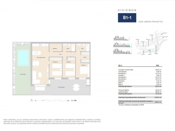 Apartamento de nueva construcción con 3 dormitorios y vistas abiertas en Alfaz del Pi(Alicante)